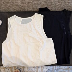 Lululemon Sculpt Cropped Tanks